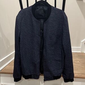 Topman Charcoal Bomber Jacket